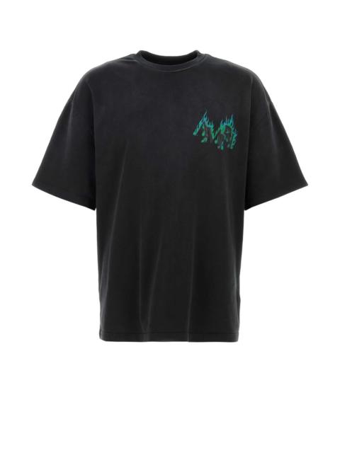 AMIRI Amiri Men Slate Stretch Cotton T-Shirt