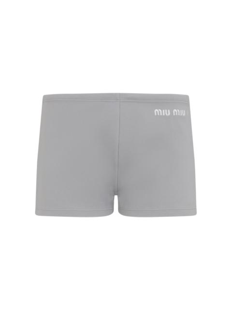 Miu Miu Miu Miu Polyamide Shorts Women