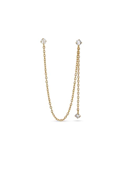 STONE AND STRAND Double Dip Diamond Stud