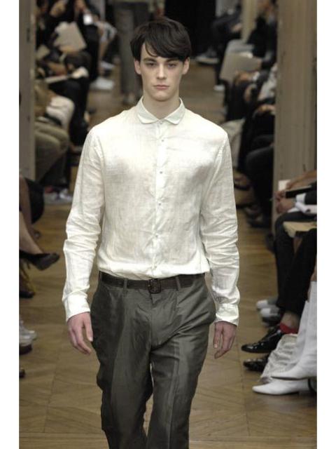 Other Designers Kiminori Morishita - Runway handmade shirt SS08.Like Uma Wang or Ziggy Chen