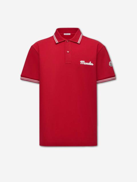 Moncler EMBROIDERED POLO