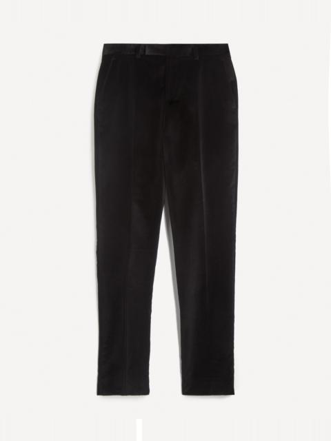 Paul Smith Black Slim-Fit Velvet Trousers