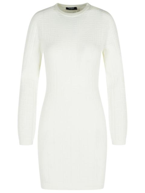 Balmain Balmain Viscose Blend Dress White Women