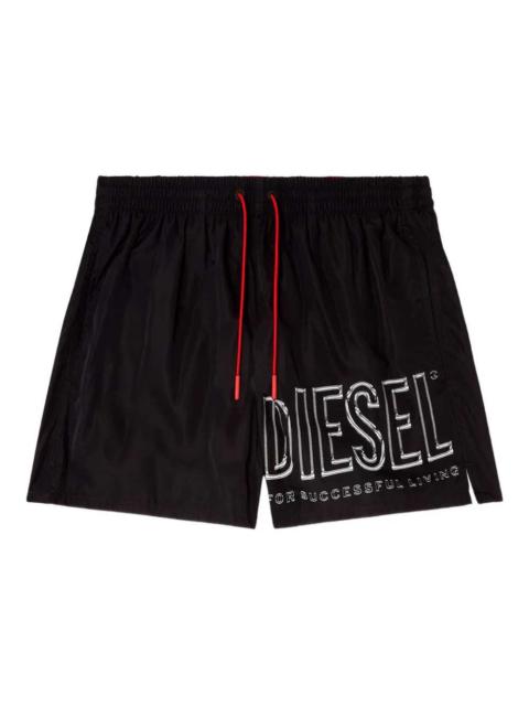 Diesel Diesel Men Soccer-41-D-Core Logo Swimsuit