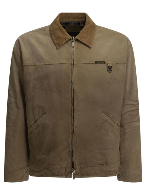 Golden Goose Golden Goose Cotton Bomber Jacket Beige