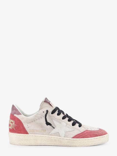 Golden Goose Golden Goose Deluxe Brand Women Ballstar Suede Sneakers With Logo On The Side
