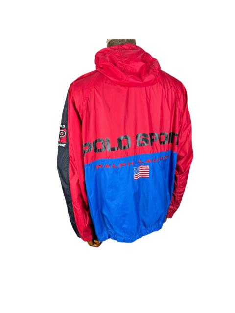 🔥VINTAGE 90s POLO RL SPORT WINDBREAKER JACKET