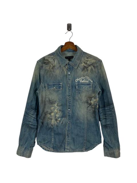 Other Designers If Six Was Nine - VINTAGE IN THE ATTICS PUNK GOTHIC DISTRESSED SNAP BUTTON