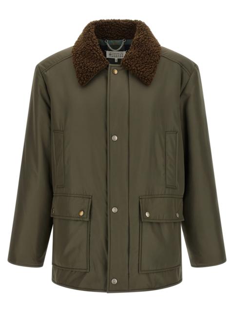 Maison Margiela Maison Margiela Men Shearling Collar Parka