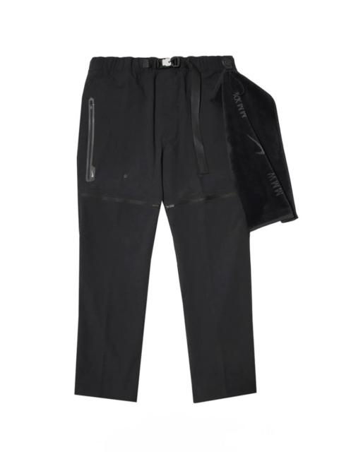 Nike x MMW 004 Black Edition Convertible 3-in-1 Techwear Lounge Pants '鍛錬' SS21 'Black' CT1045-010