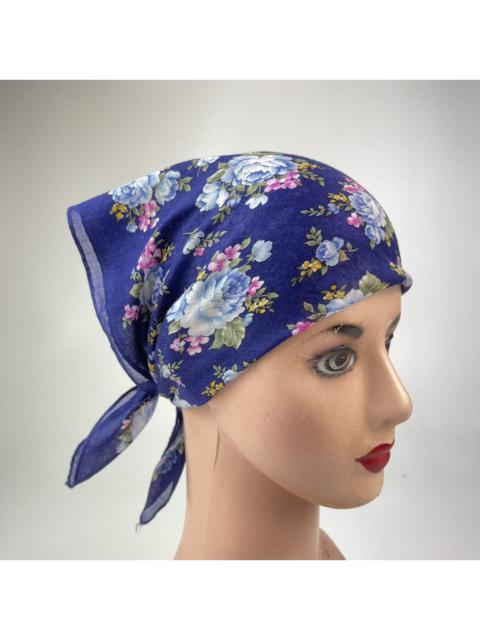 Other Designers Vintage - YSL Handkerchief Neckerchief Bandana Turban Headband