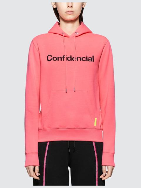 Marcelo Burlon County Of Milan CONFIDENCIAL LABEL HOODIE