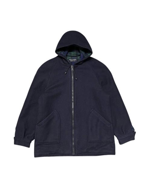 Other Designers Ring Jacket Wool Hooded Checked