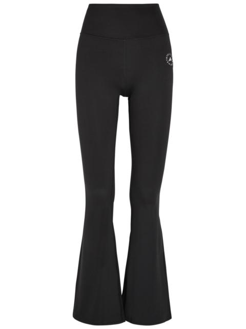 Stella McCartney Adidas X Stella Mccartney Flared Stretch-jersey Leggings