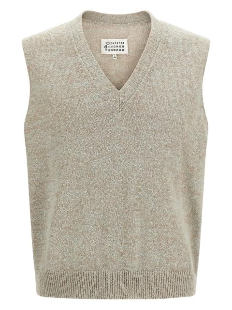 Maison Margiela Maison Margiela Men Bouclé Knit Vest