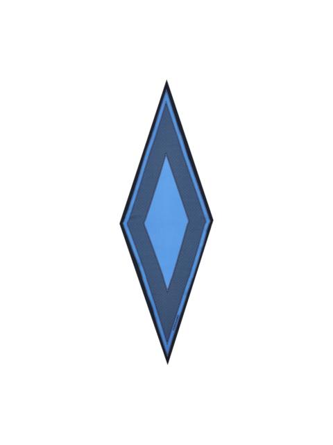 diamond-shaped silk scarf