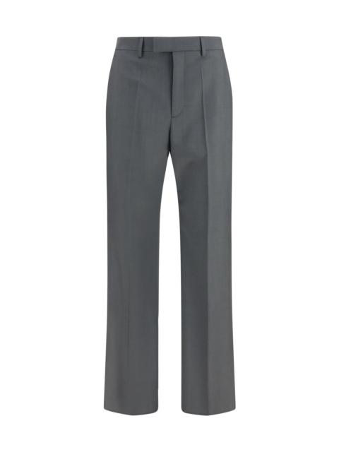 Valentino Valentino Wool and Mohair Tailored Pants Raven