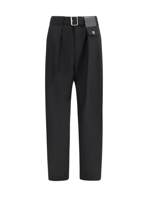 Loewe Loewe Women Trousers With An Adjustable Belt