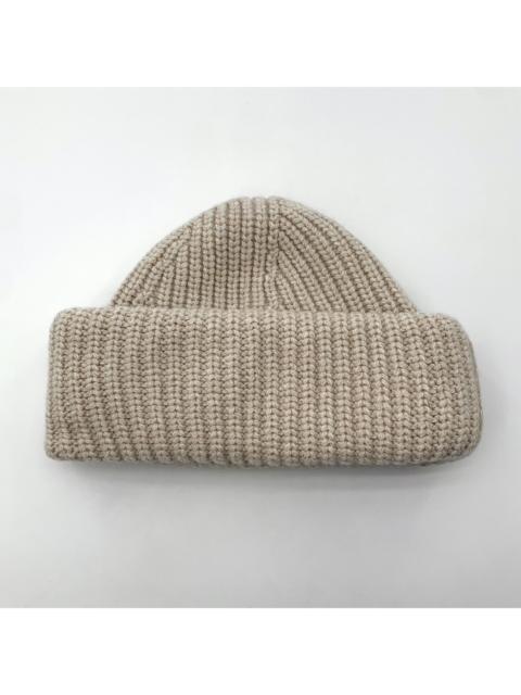 Loro Piana Loro Piana Khaki Cashmere Knit Hat