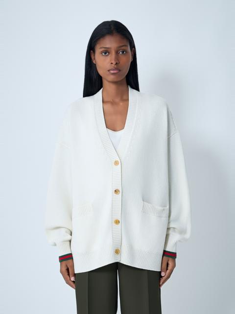 GUCCI Web Trim Cardigan