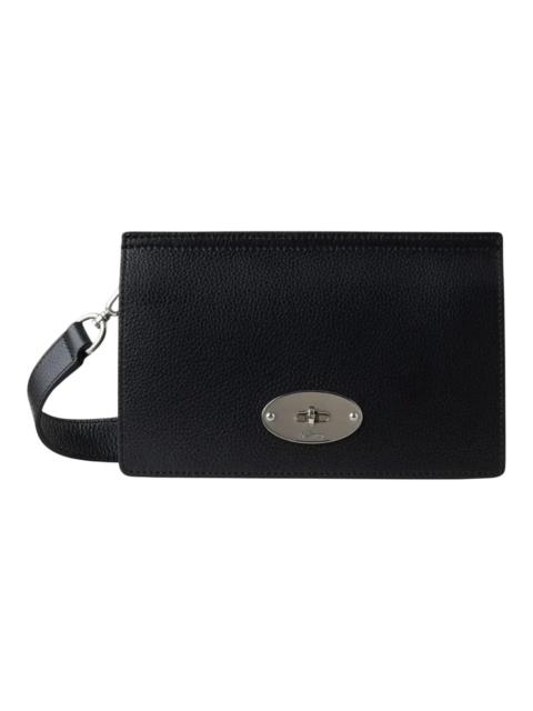 Mulberry East West Antony Black Small Classic Grain