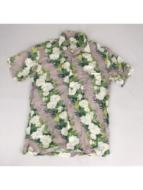 Other Designers Vintage - Hawaiian Shirt Seauan Button Down Sun Surf Style Floral