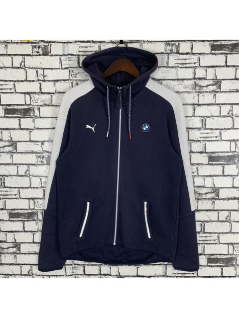 Puma Sportwear Brand BMW Motorsport Zipper Hoodie Pullover