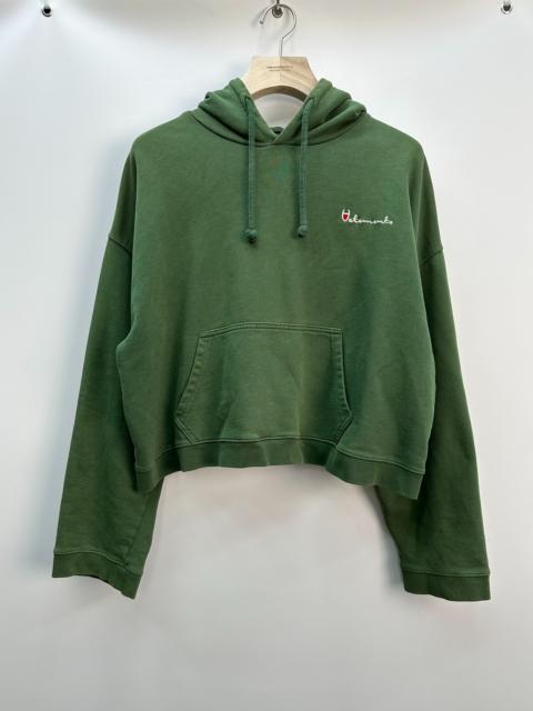 VETEMENTS Vetements Champion 16SS show Polizei reversible double collar sweatshirt hoodie