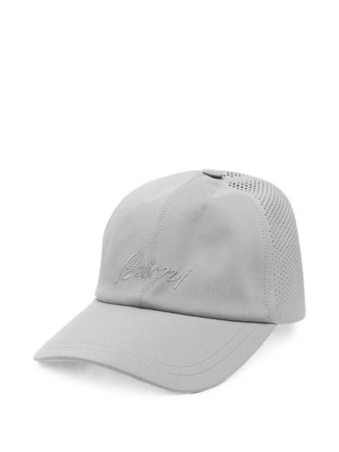 Brioni Brioni Men Embroidered Logo Baseball Cap