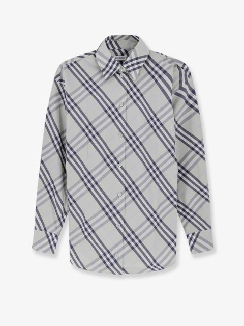 Burberry Burberry Women Emma Cotton Shirt With Check Pattern