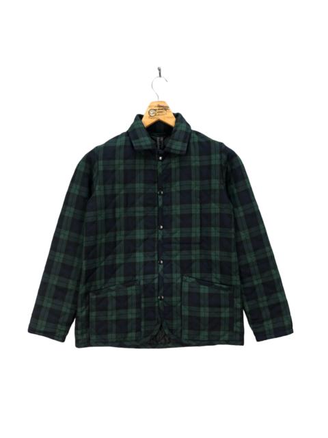 Other Designers LAVENHAM SUFFOLK GREEN CHECKED QUILTED JACKET #5314-183