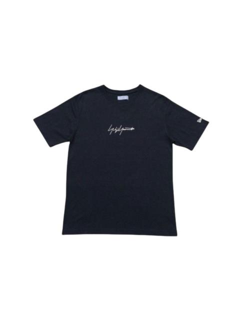 Yohji Yamamoto yohji yamamoto x new era logo tee