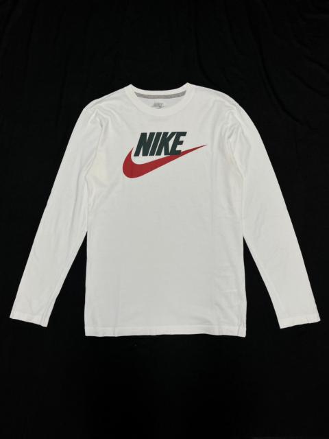 Vintage Nike Sportswear NSW Long Sleeves Shirt White Medium