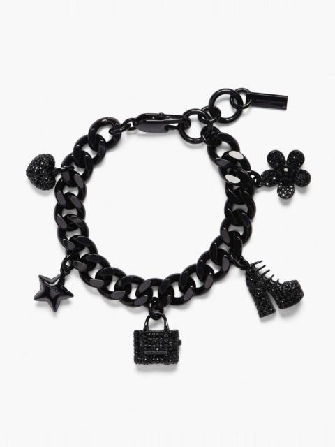 Marc Jacobs THE PAVE MINI ICON CHARM BRACELET