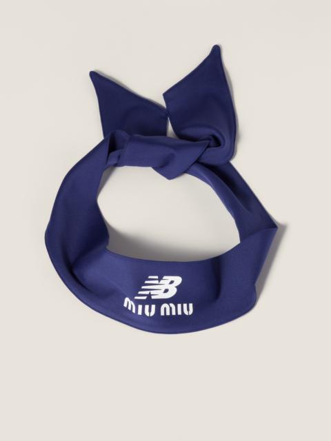 Miu Miu Stretch technical jersey band