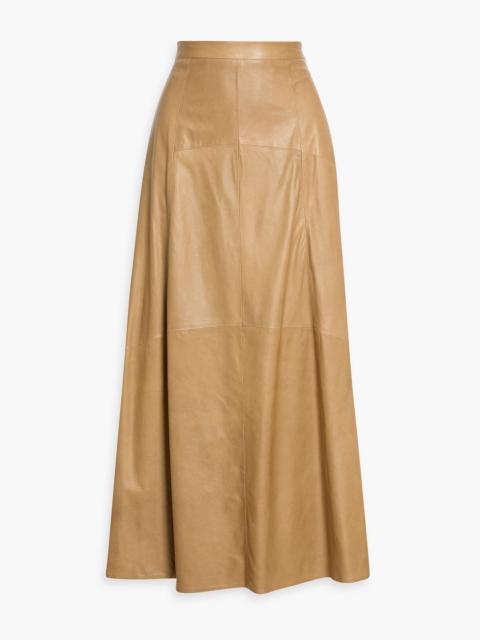 TWP Kennedy leather maxi skirt