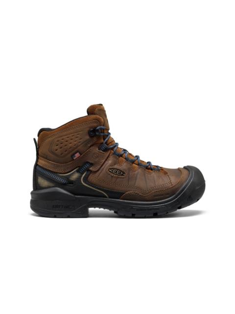 KEEN Men's Targhee IV LTR Waterproof Work Boot (Carbon Toe)