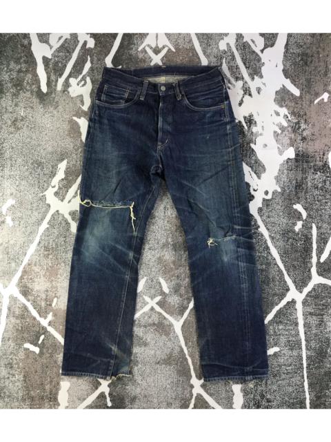 Other Designers John Bull - John Bull Selvedge Jeans Distressed Redline Denim KJ1490