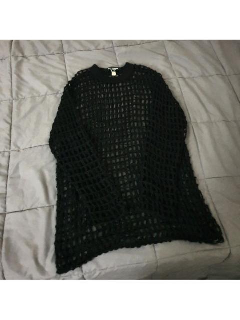 Junya Watanabe MAN Junya Watanabe Comme des Garcons fishnet mesh knit sweater
