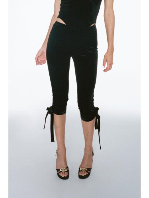 miaou EMMA CAPRI - BLACK VELVET