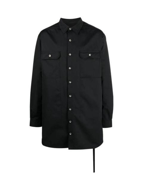 Rick Owens DRKSHDW COTTON SHIRT JACKET