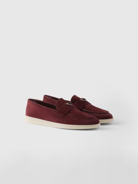 Prada Suede loafers