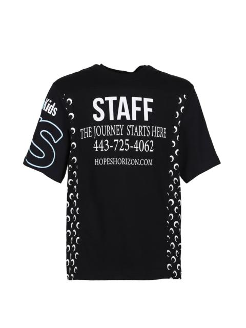 Marine Serre REGENERATED GRAPHIC T-SHIRTS REGULAR FIT T-SHIRT / ASSORT