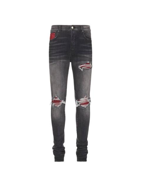 AMIRI Amiri MX1 Signature Distressed Skinny Jeans
