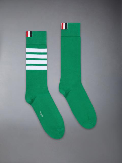 Thom Browne COTTON 4-BAR MID CALF SOCK