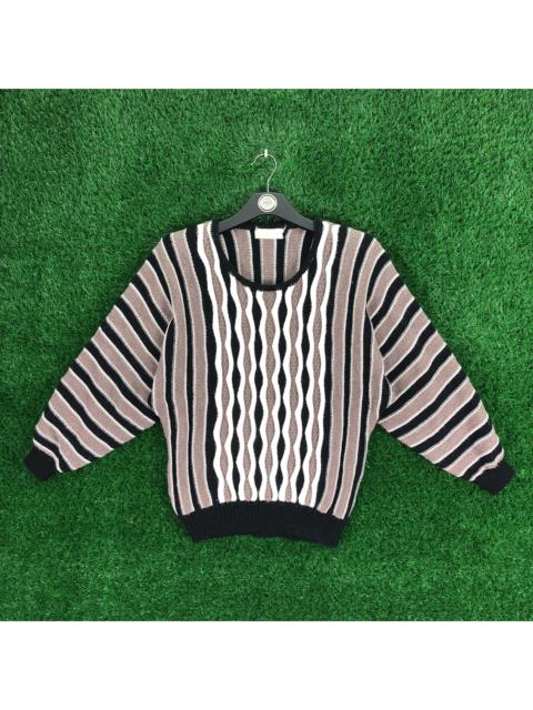 Other Designers Vintage - Vintage 80's Cable Knit Coogy Style Baggy Sweater