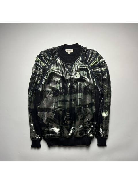 Jean Paul Gaultier Jean Paul Gaultier Cyber Print Metallic Silk Jacket