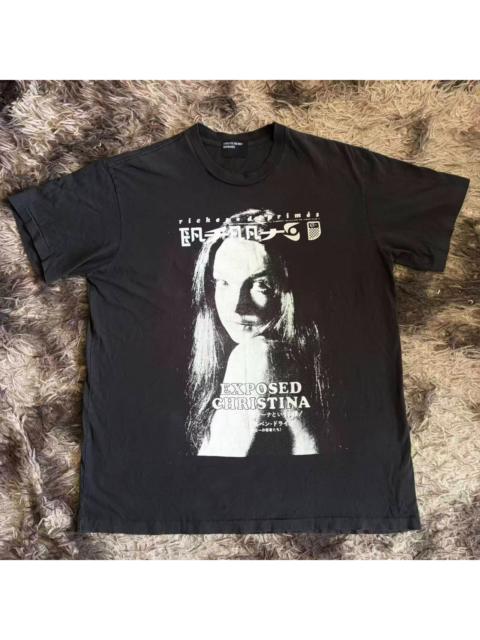 Enfants Riches Déprimés SS24 Enfants Riches Deprimes 'Exposed Christina' Black Graphic T-Shirt