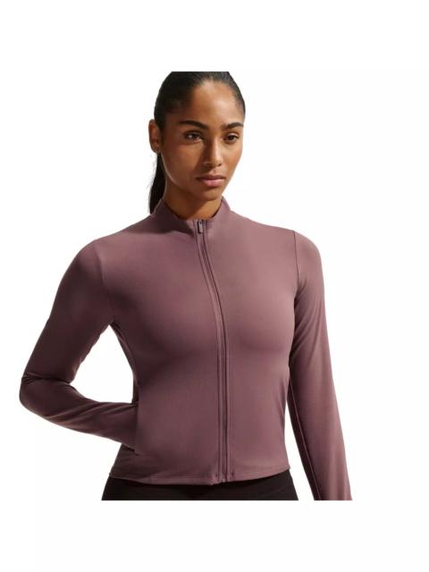 Nike Women's Zenvy Dri-FIT Full-Zip Jacket -Tattoo Purple