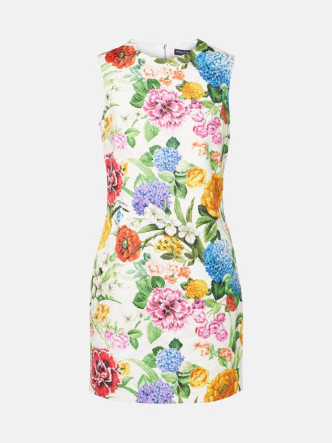 Dolce & Gabbana Floral cotton minidress